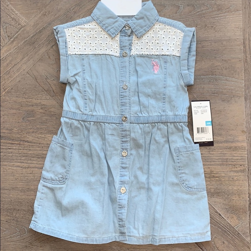 Chambray dress - NWT